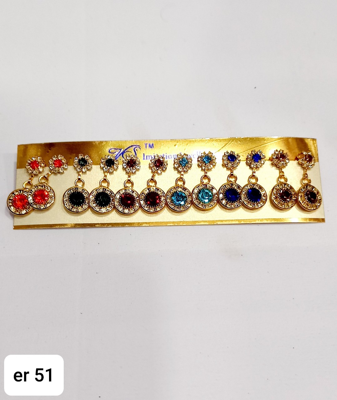 Earrings for all size of thakur ji