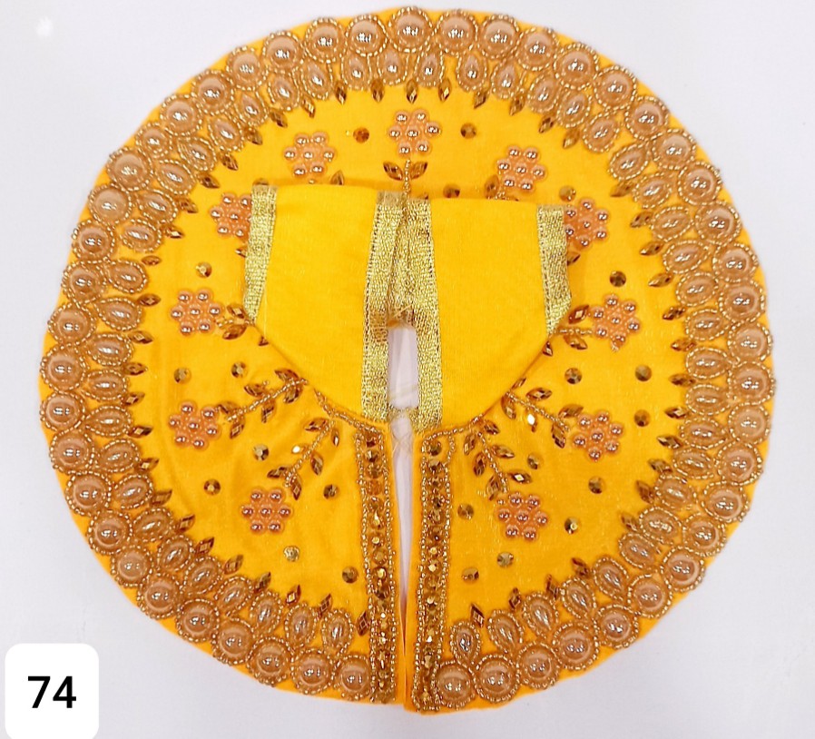 Jari poshak with stone work