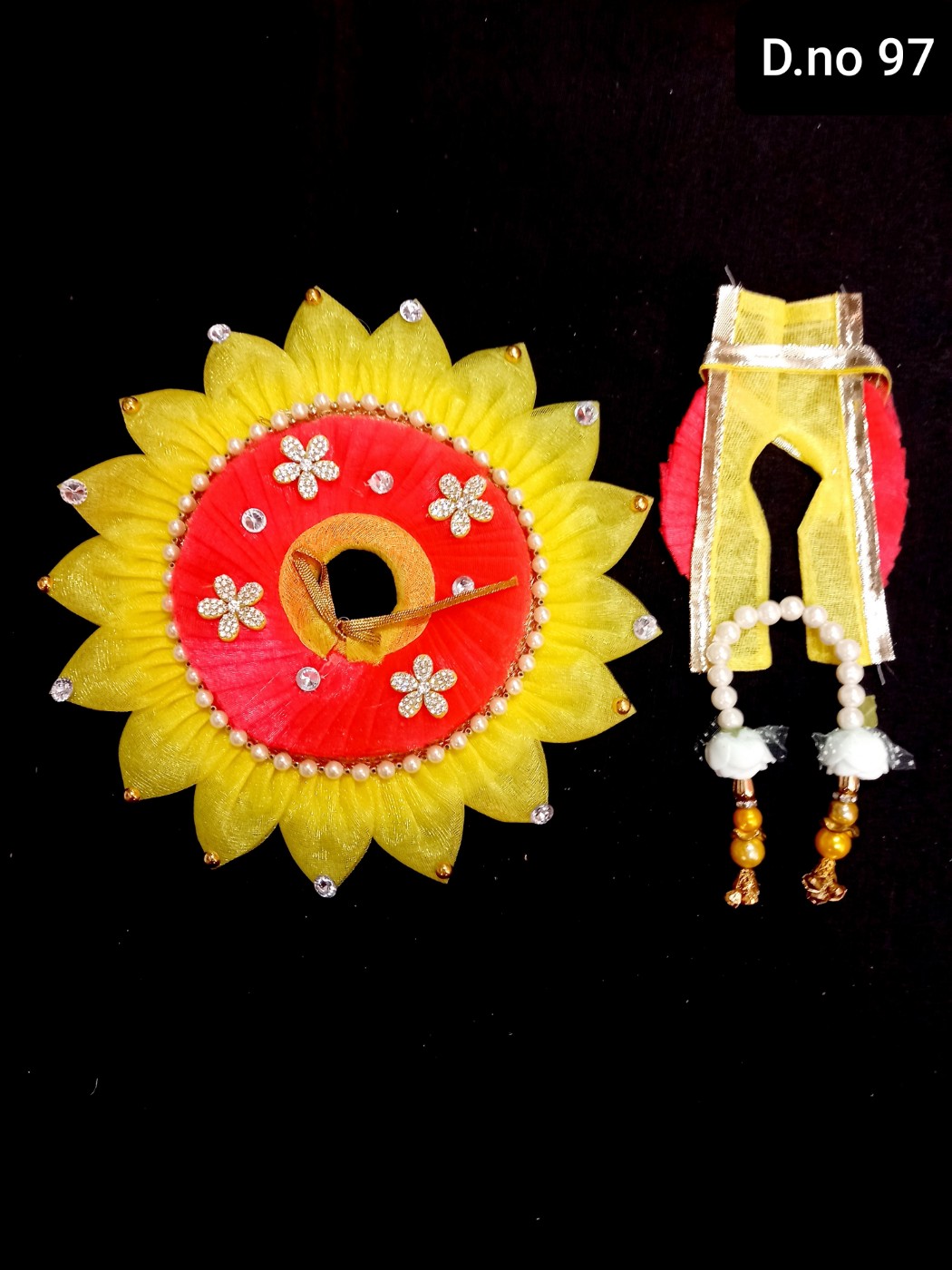 3 piece Gopal g poshak silk with lace andstones work