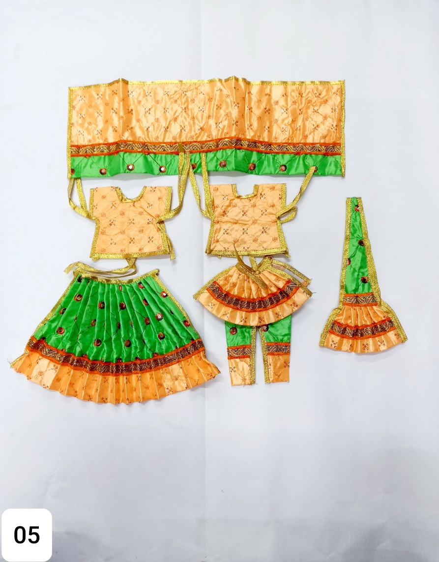 Radha Krishna jugal Jodi poshak