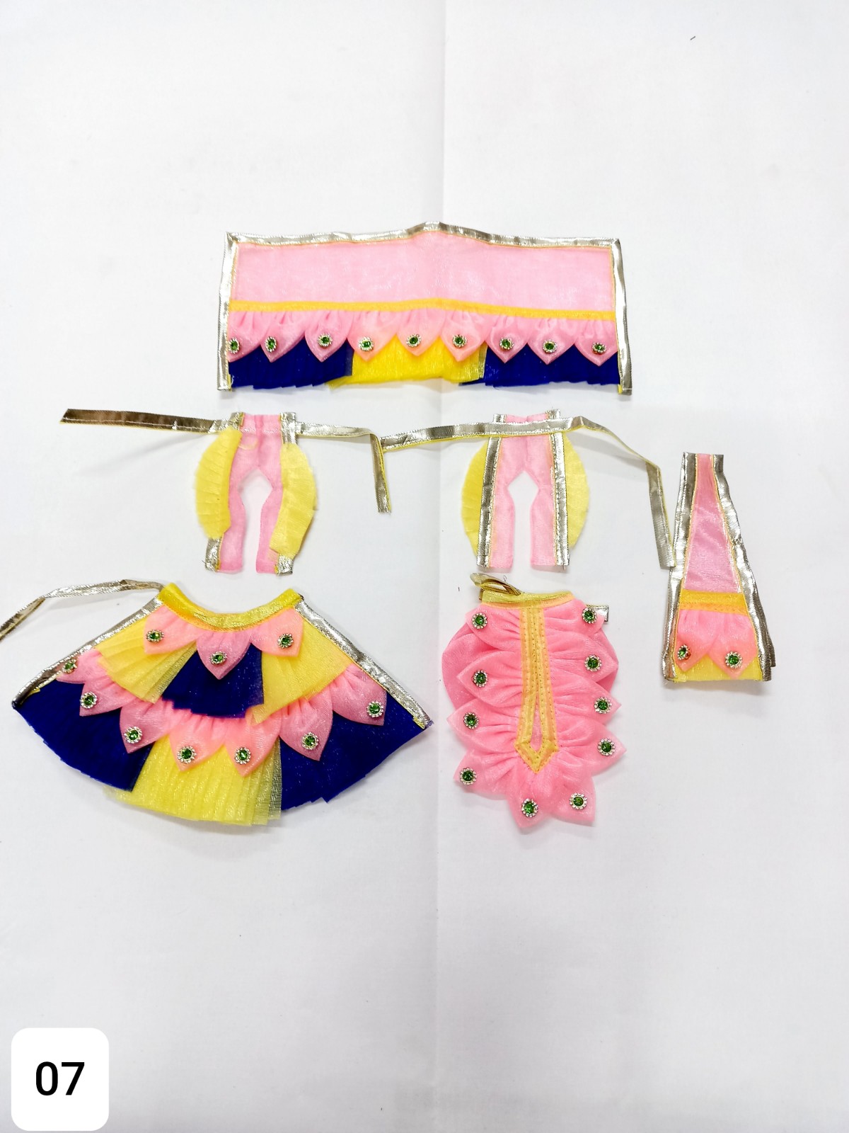 Radha Krishna jugal Jodi poshak