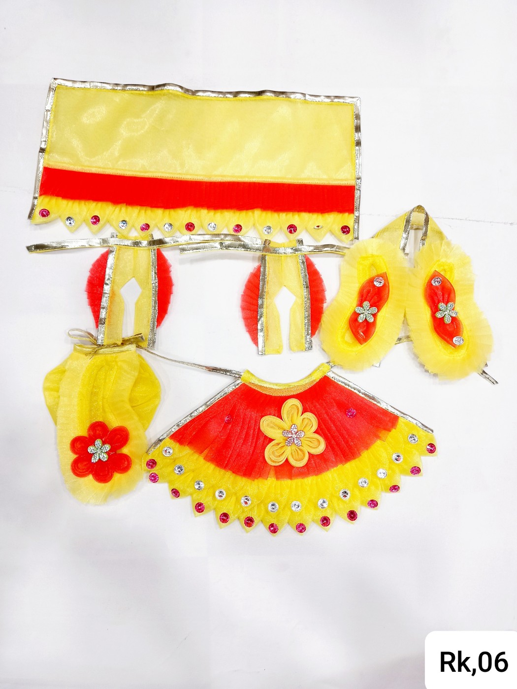 Radha Krishna jugal Jodi poshak