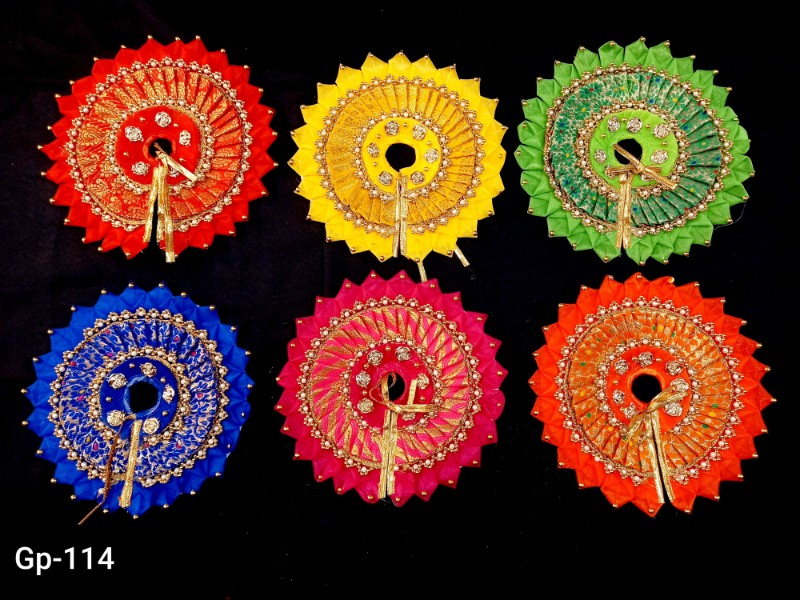 3 piece laddu gopal poshak with lace work